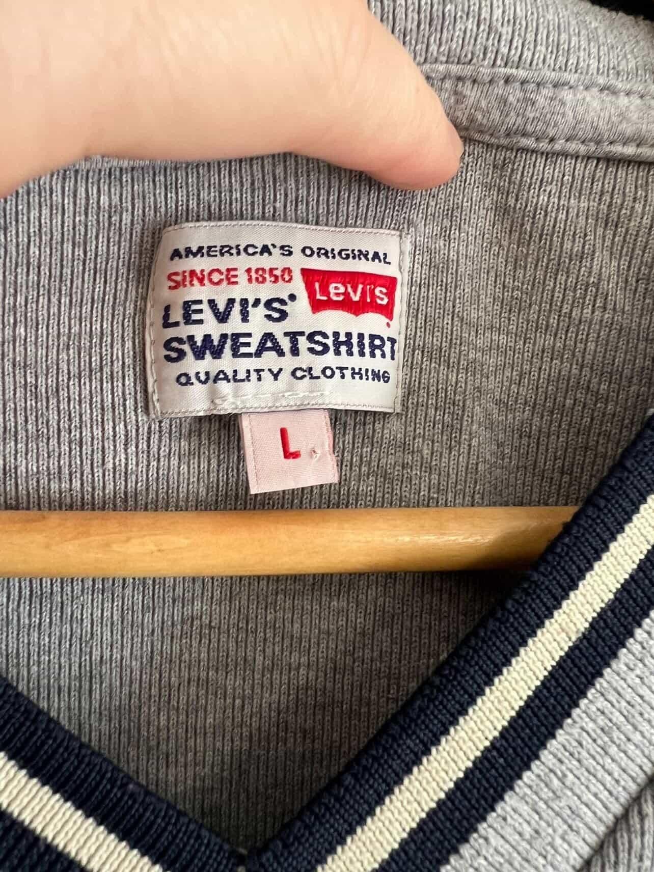 Levi's Levi's sweatshirt America's oryginal since 80s Size US L / EU 52-54 / 3 - 3 Thumbnail