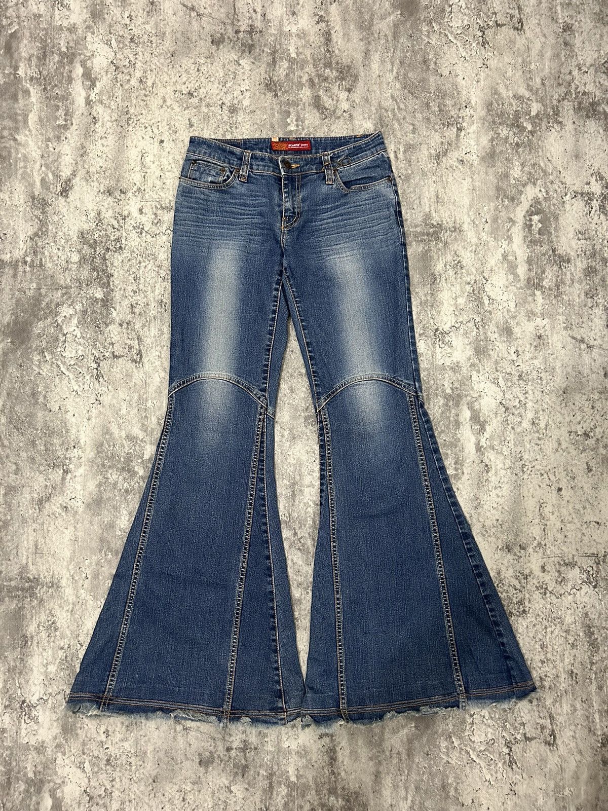 14th Addiction × If Six Was Nine × Le Grande Bleu (L.G.B.) Araora Jeans Bell Buttom Flare Pants Size US 27 - 5 Thumbnail