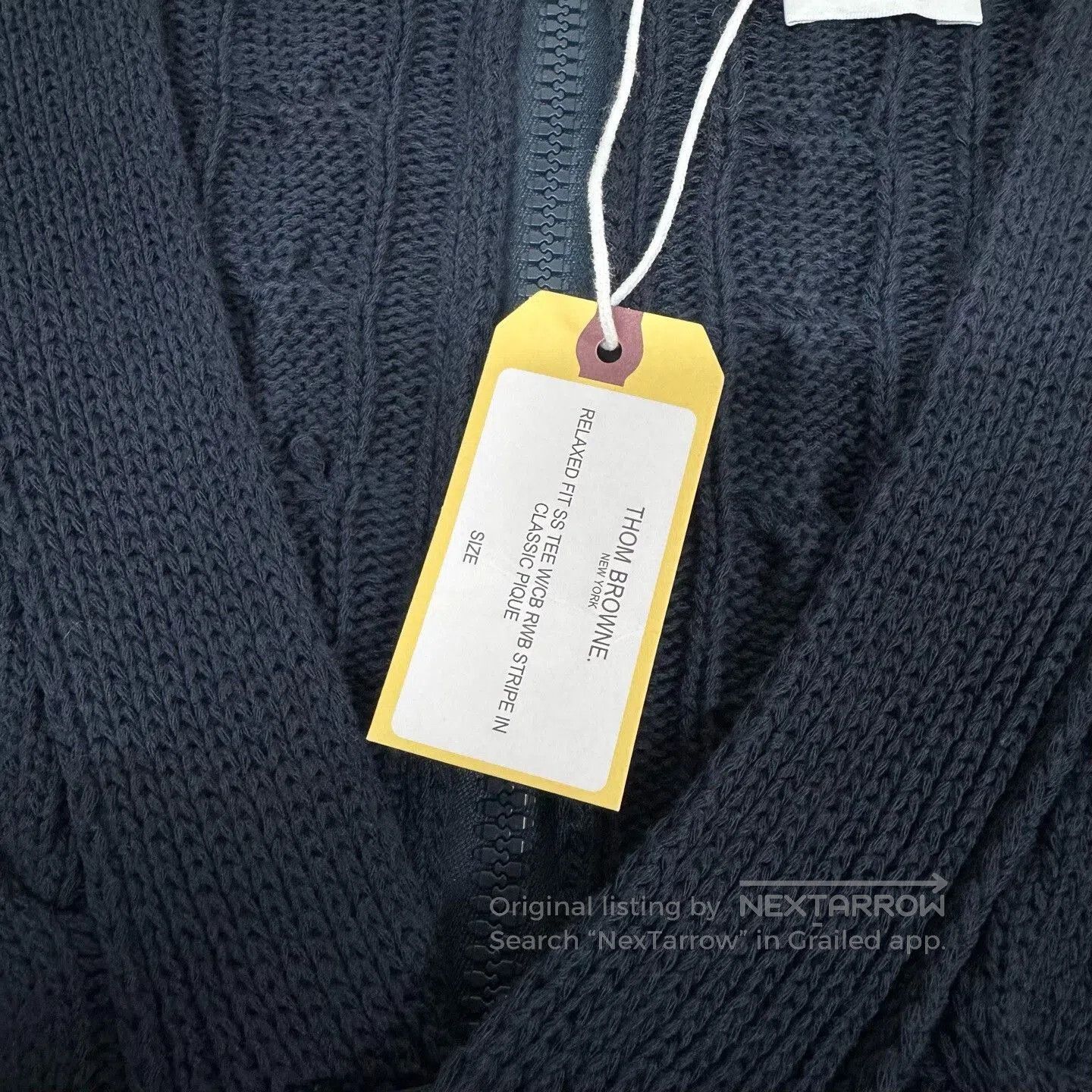 Thom Browne Thom Browne Cable Knit Gold Button Cardigan. Size US S / EU 44-46 / 1 - 5 Thumbnail