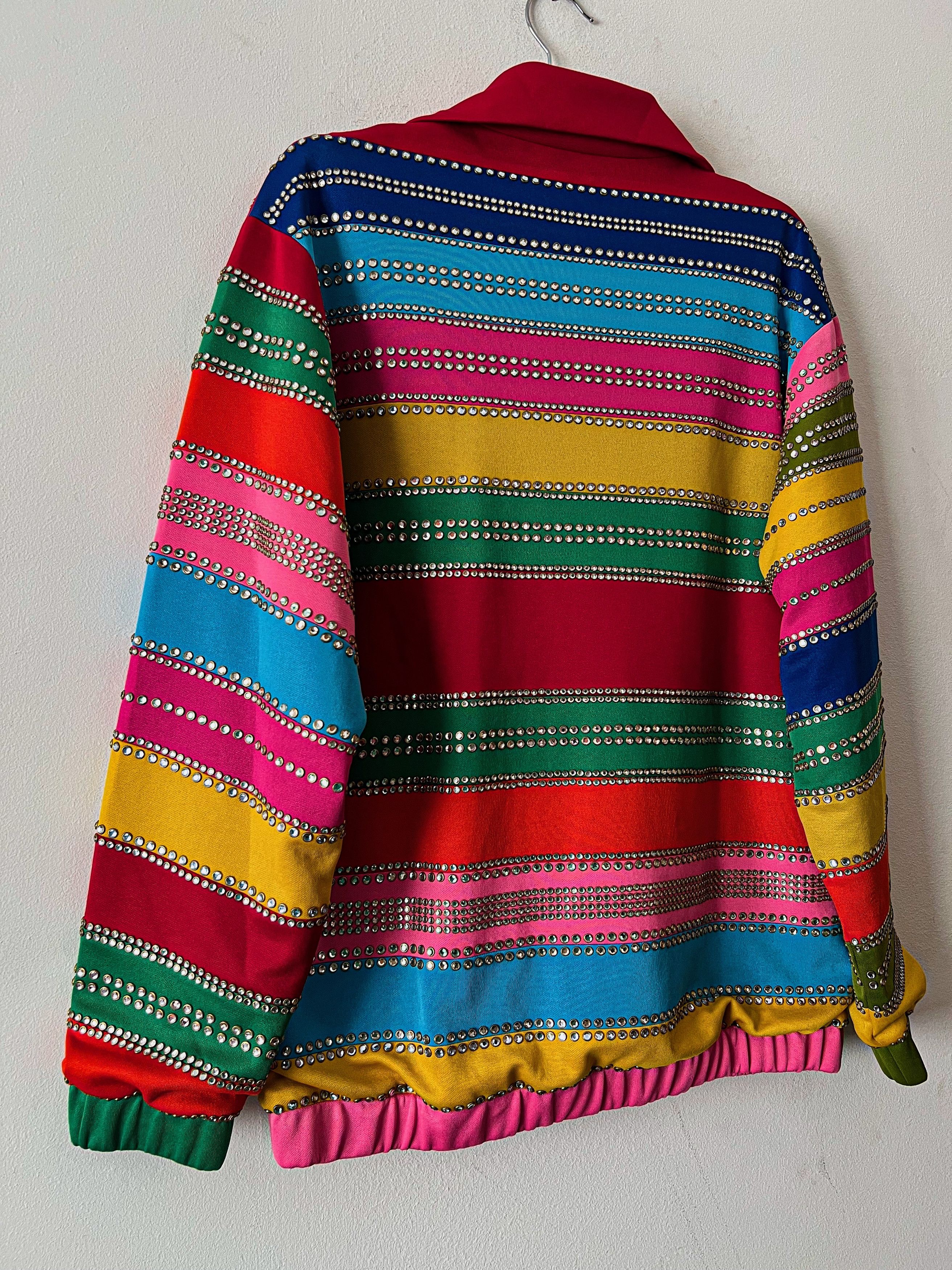 Gucci Retail at $6,372 USD, Gucci’s Crystal-Embellished Jacket Size US M / EU 48-50 / 2 - 5 Thumbnail