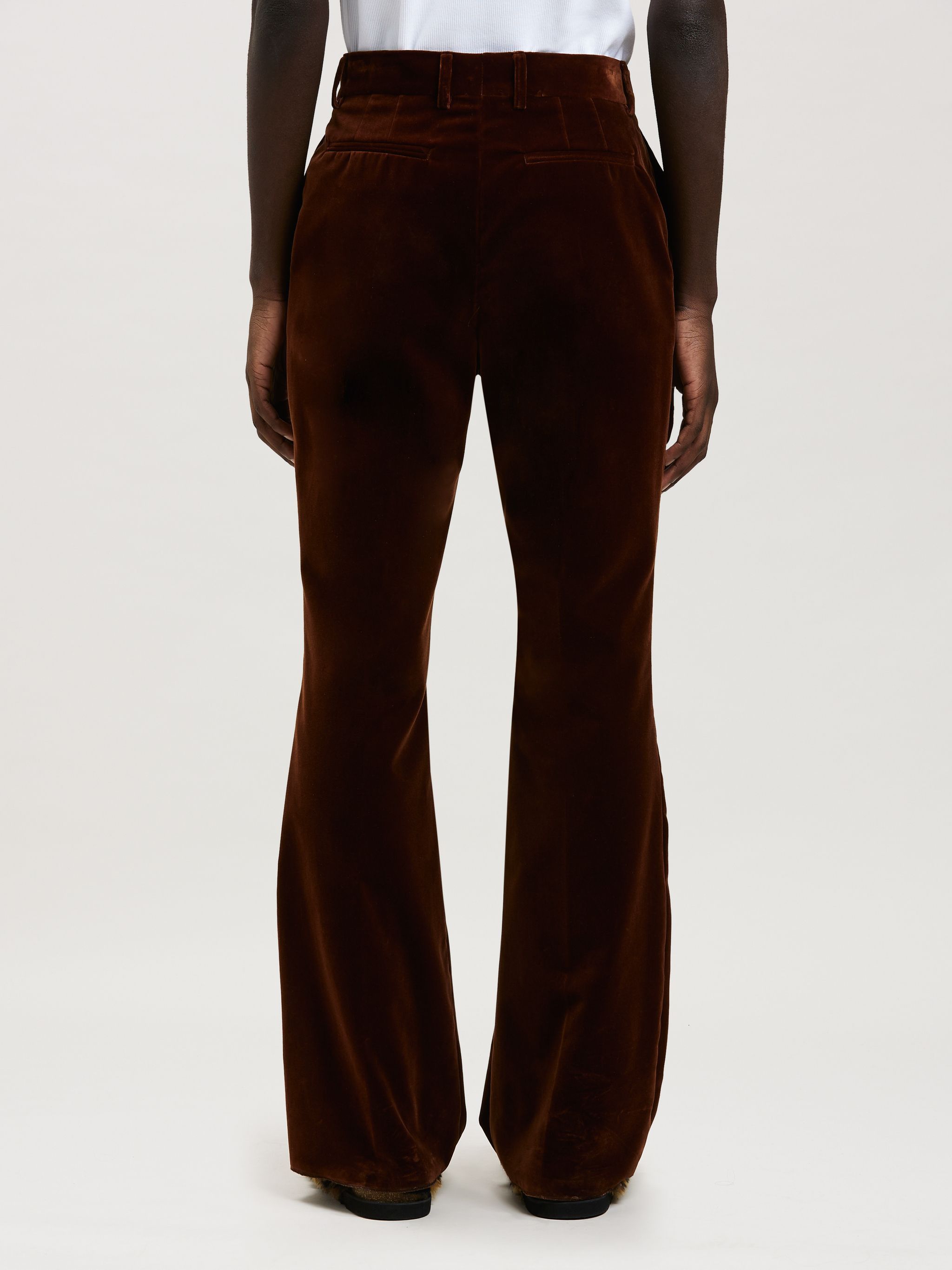 Palm Angels Velvet Tailored Pants Size US 34 / EU 50 - 10 Thumbnail