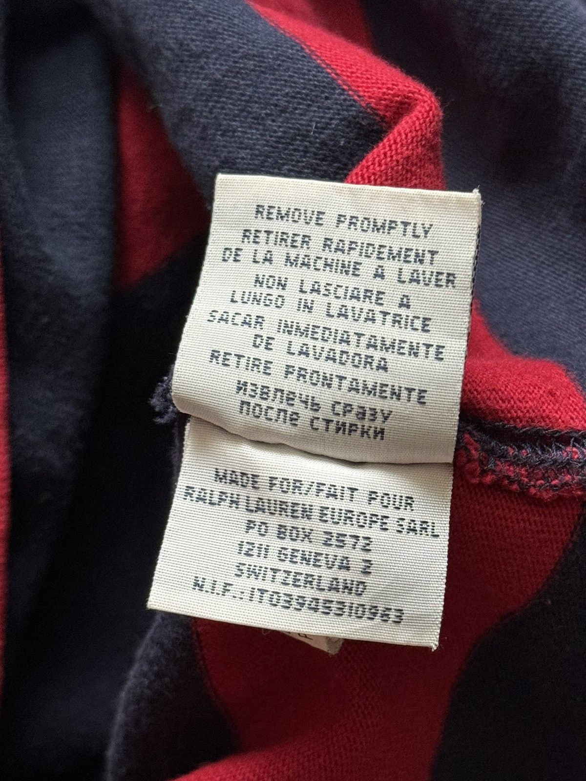 Polo Ralph Lauren × Vintage Polo Ralph Lauren M vintage sweatshirt rugby button up 90s Size US M / EU 48-50 / 2 - 14 Thumbnail