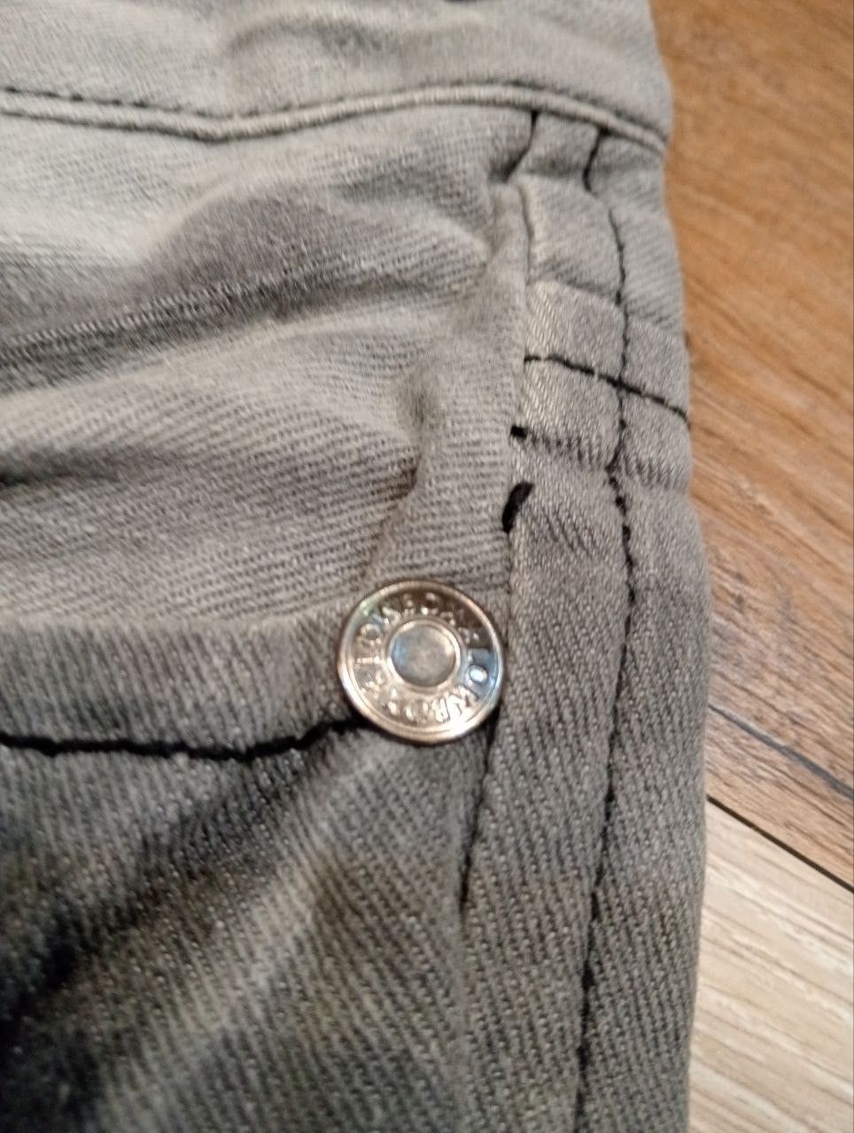 LOWBOX JAPANESE LOWBOX DISTRESSED CHARCOAL GRAY DENIM PANTS Size US 32 / EU 48 - 5 Thumbnail
