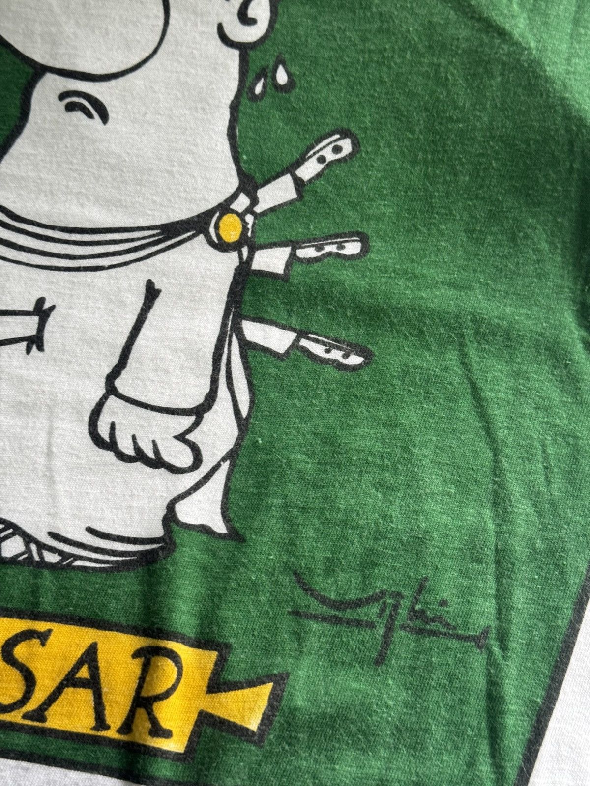 Vintage VTG VENI VIDI VICI JULIUS CAESAR PARODY TEE Size US L / EU 52-54 / 3 - 6 Thumbnail