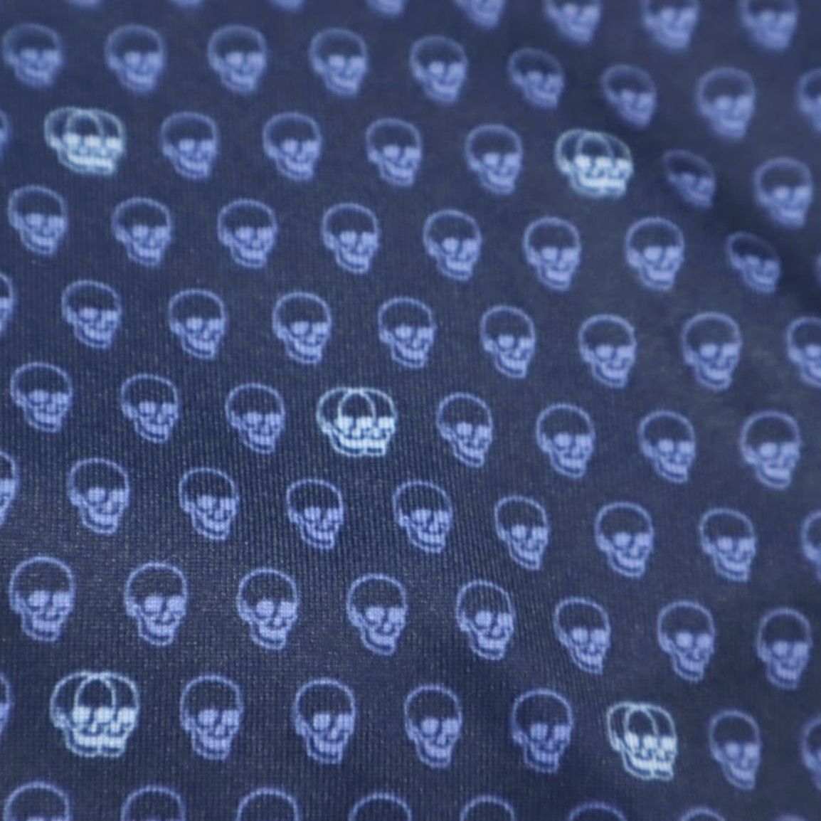 Peter Millar Peter Millar Skull Seeing Double Stretch Polo Shirt Navy Men's L Size US L / EU 52-54 / 3 - 6 Thumbnail