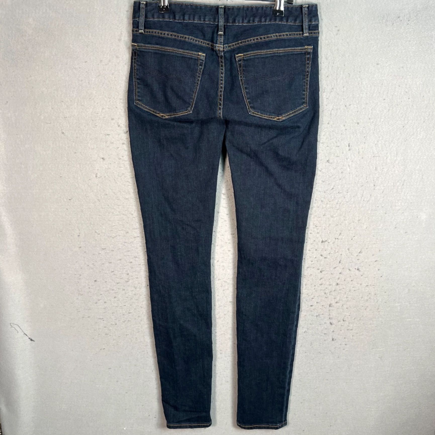 Gap GAP 1969 Always Skinny Jeans Womens 27 Dark Wash Denim Slim Stretch Adult 27 / 4L Blue Womens Jeans Size 27" / US 4 / IT 40 - 2 Thumbnail