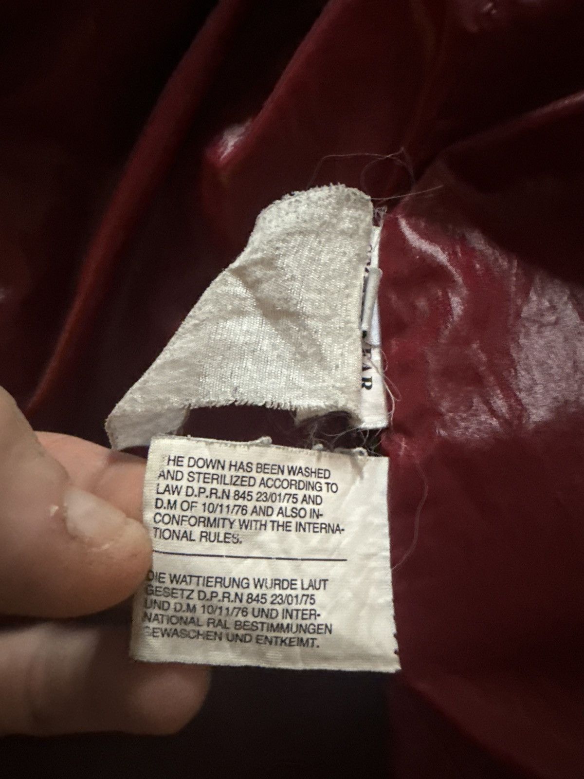 Stone Island STONE ISLAND GARMENT DYED GOOSE DOWN JACKET AW2008 Size US M / EU 48-50 / 2 - 14 Thumbnail