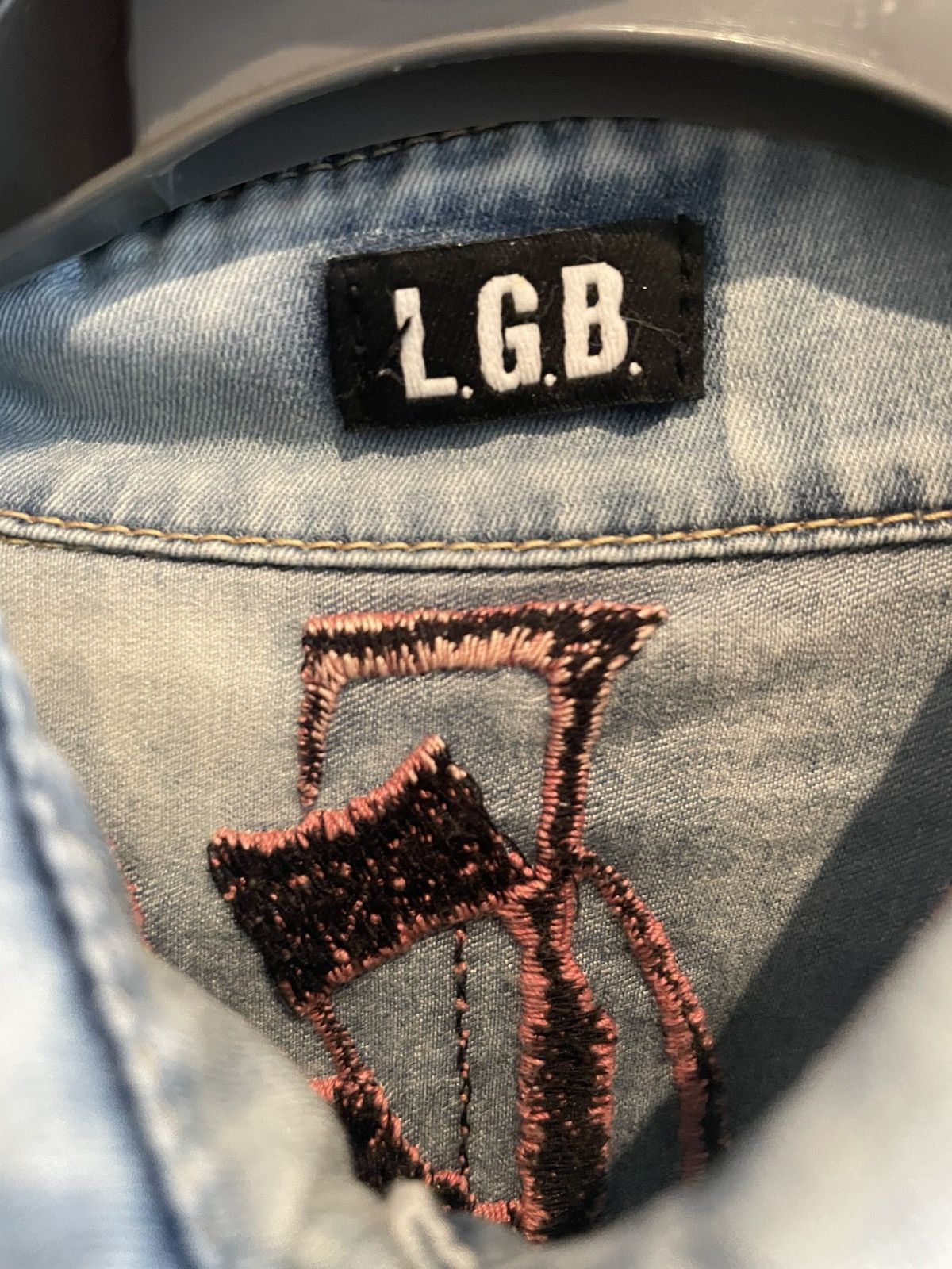 Le Grande Bleu (L.G.B.) L.G.B Dream Denim sleeveless button up shirt Size US M / EU 48-50 / 2 - 4 Thumbnail