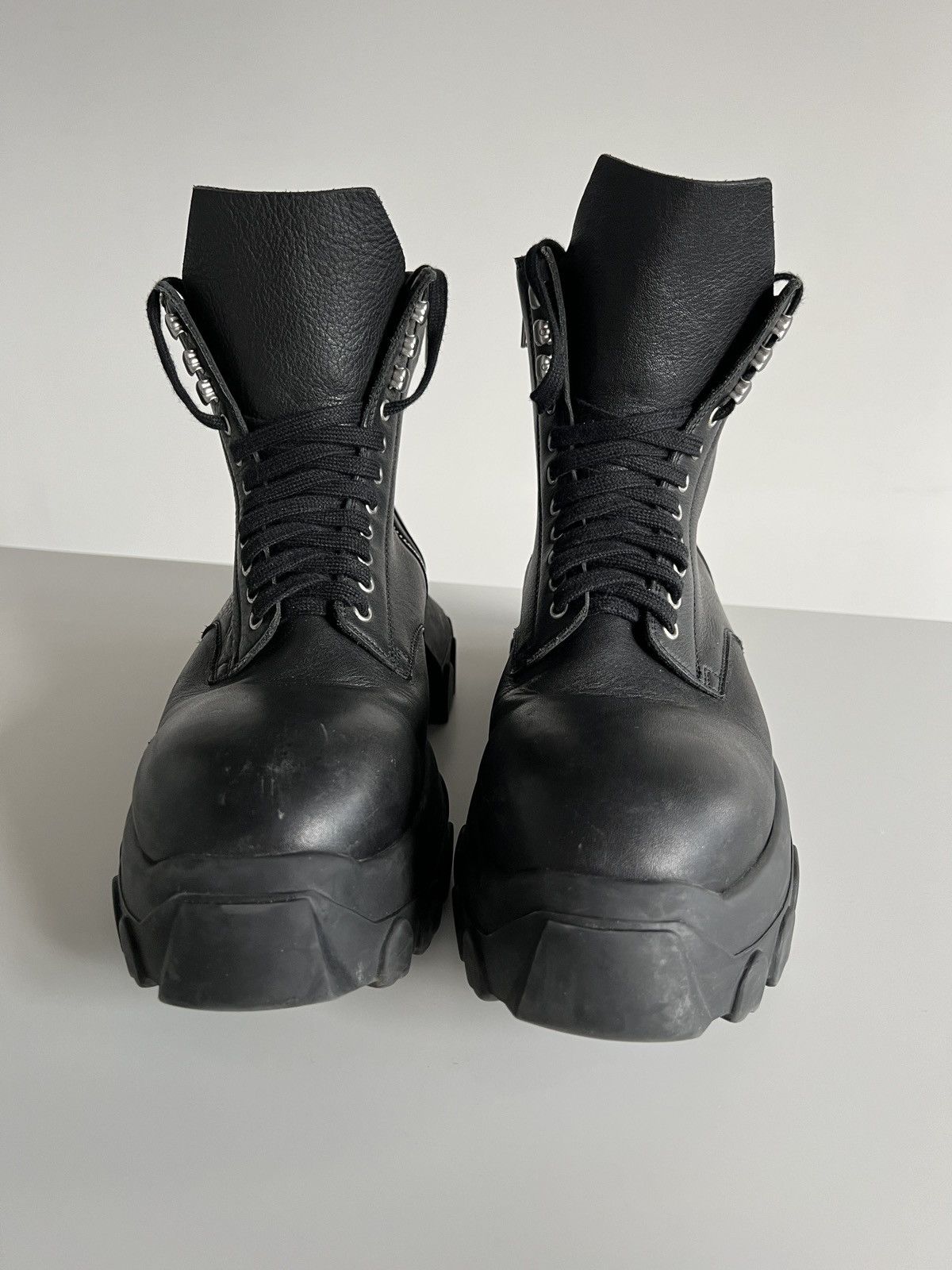 Rick Owens Rick Owens Bozo Beatle Tractor Zip Up Boots | Grailed