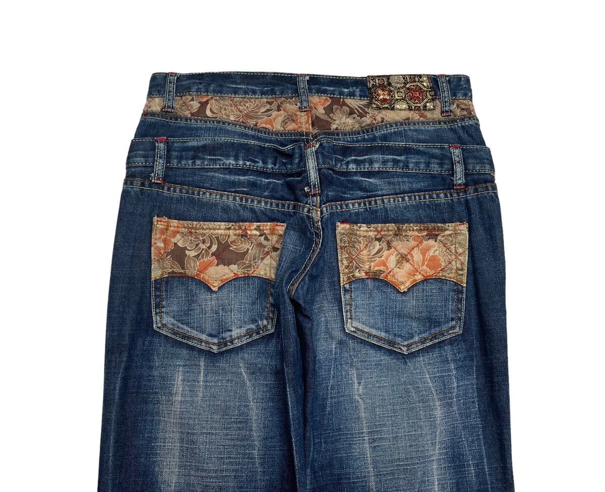 If Six Was Nine × Japanese Brand Vintage Japanese Brand Sukajan Double Waist Jeans 1990s Size US 32 / EU 48 - 4 Thumbnail