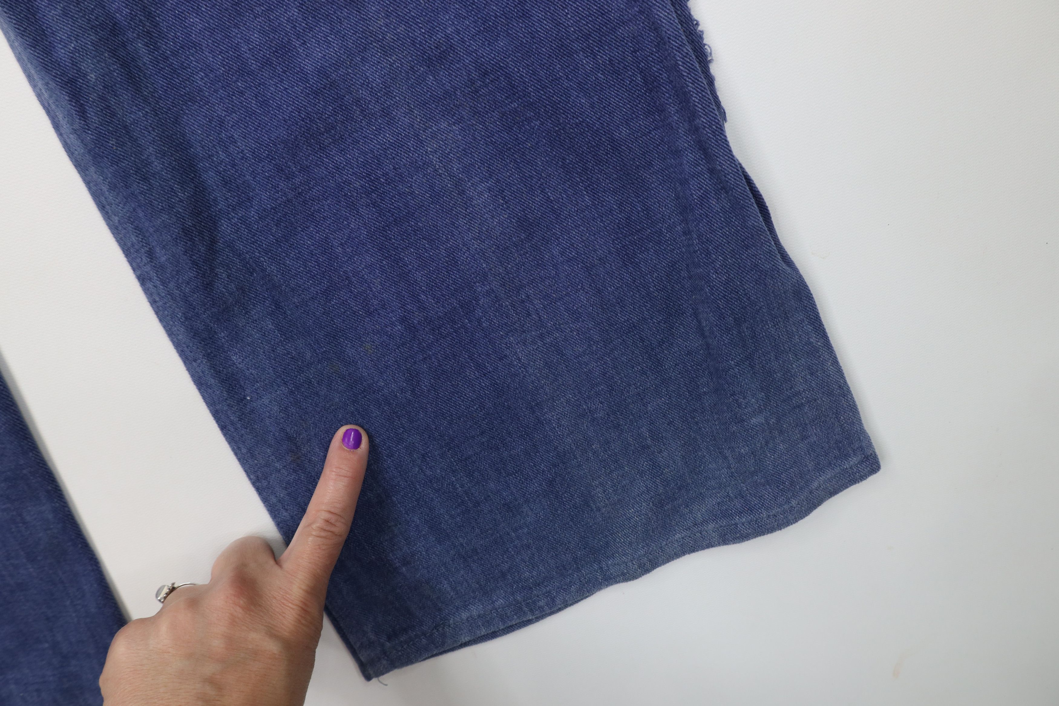 Vintage Vintage 70s Streetwear Cloth Bell Bottoms Jeans Blue USA Size 26" / US 2 / IT 38 - 7 Thumbnail