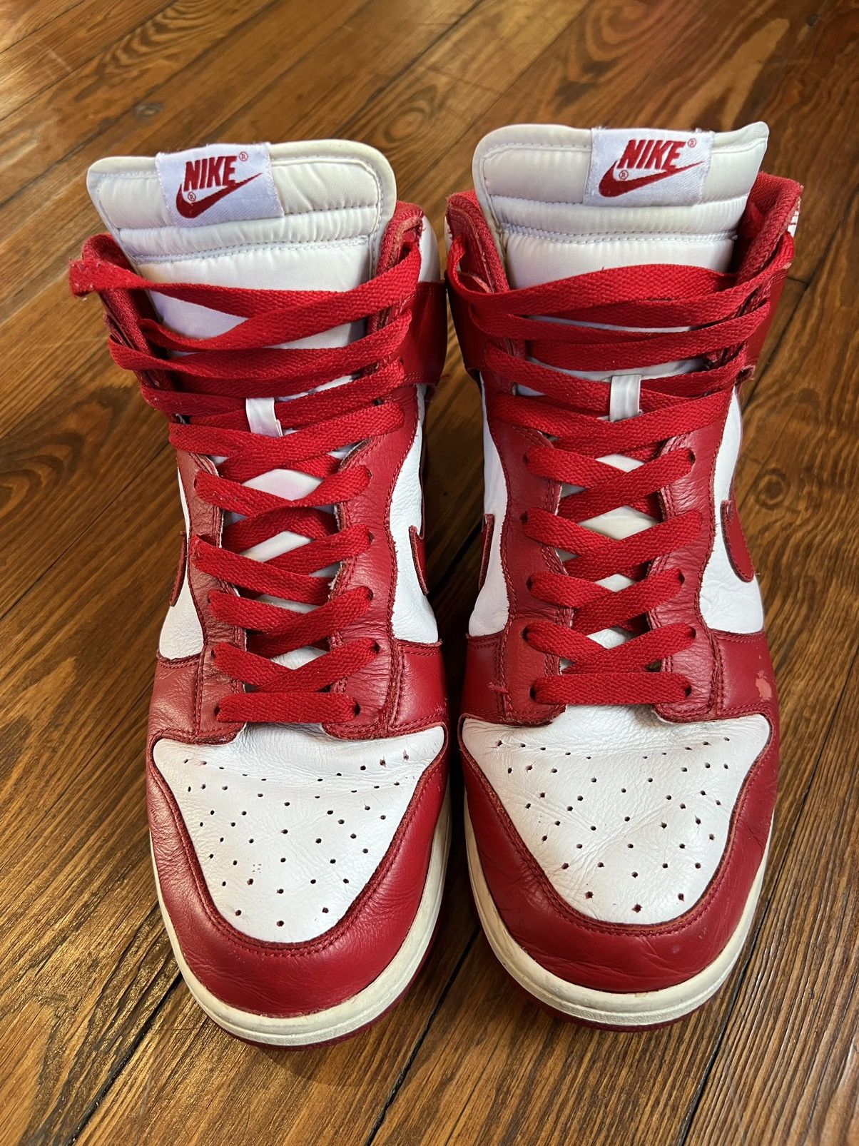 Nike Nike Dunk High St Johns Be True University Red Size US 13 / EU 46 - 2 Thumbnail