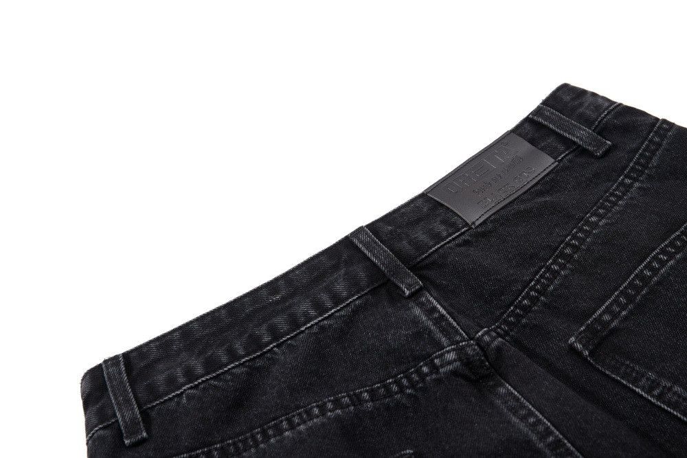 Vintage Hip-hop loose-fitting men's star-print curved jeans Size US 32 / EU 48 - 5 Thumbnail