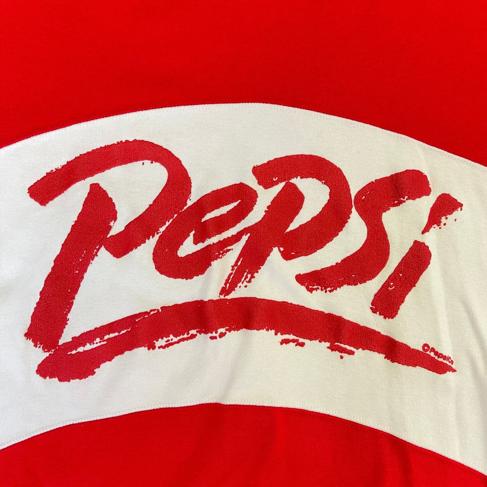 Pepsi VTG 1980’s Red White Pepsi Drop Shoulder Sweatshirt NWOT M Size US M / EU 48-50 / 2 - 12 Thumbnail