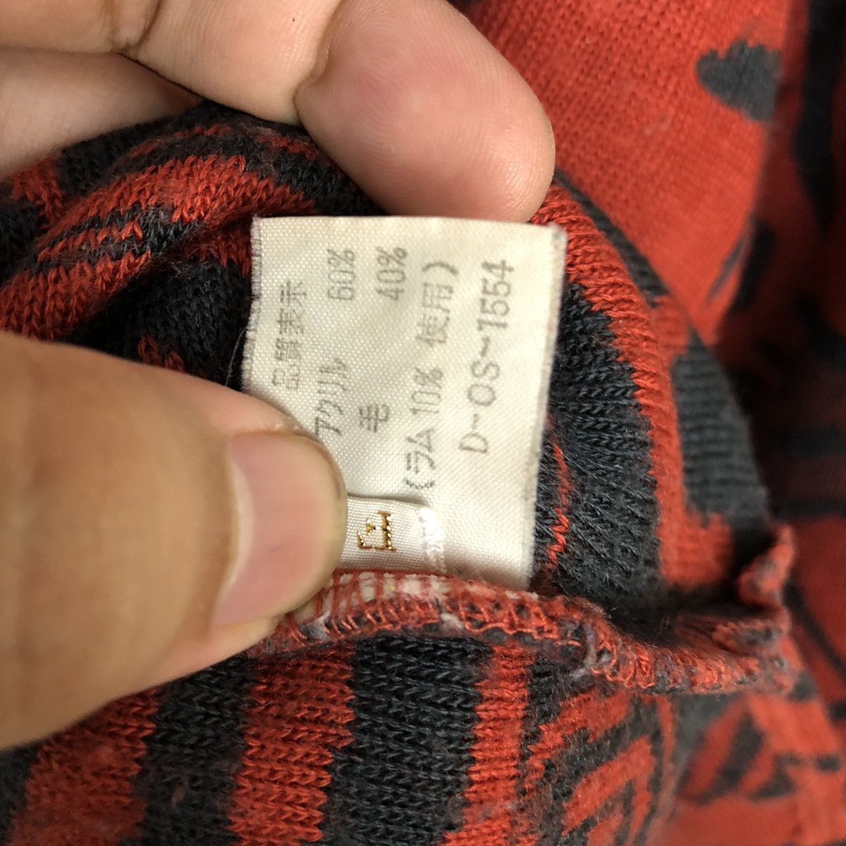 Homespun Knitwear × Japanese Brand × Vintage ALB Orange art vintage Knitwear #A687 Size S / US 4 / IT 40 - 13 Thumbnail