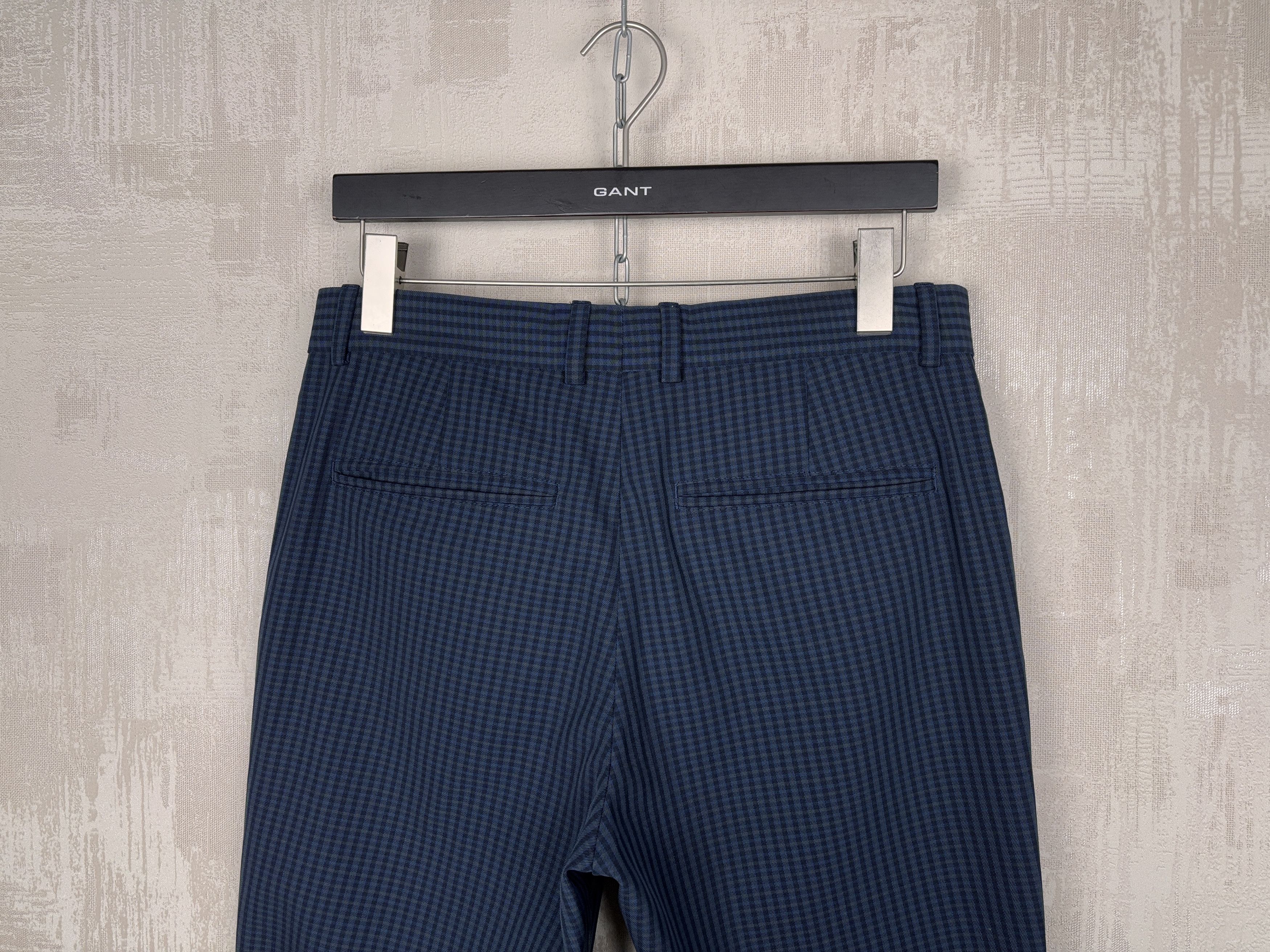 Cos COS Chino Check Pants Wool Blend Size US 32 / EU 48 - 17 Thumbnail