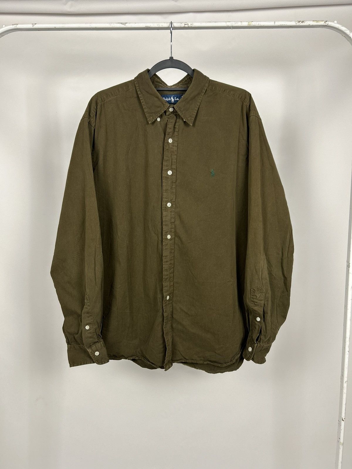 Vintage Polo Ralph Lauren brown shirt elegant style