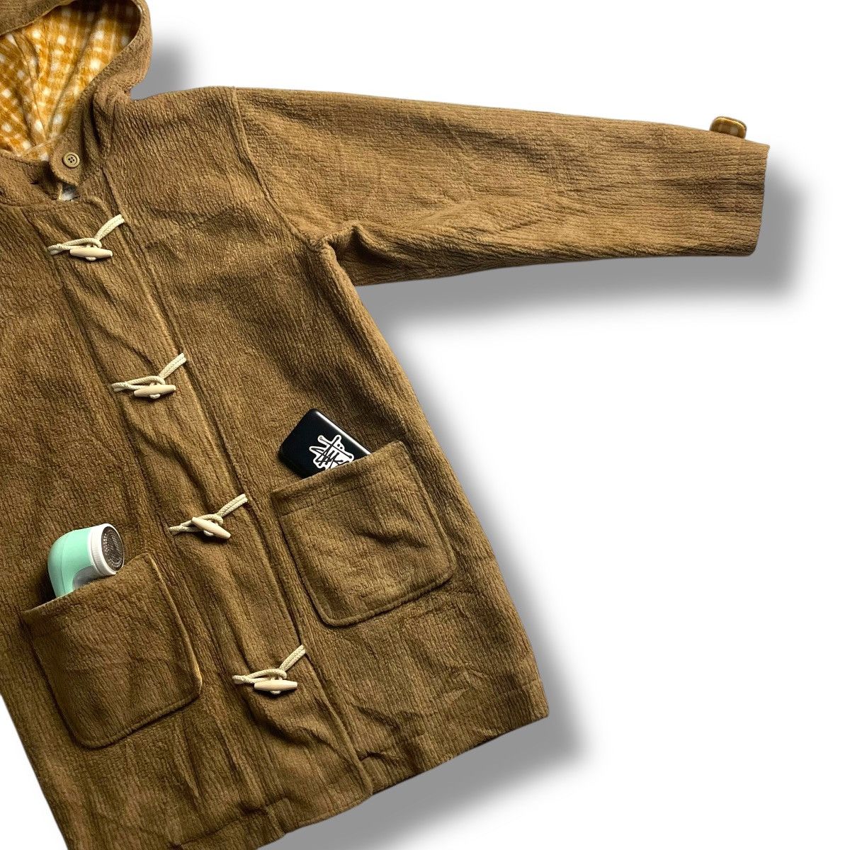 Courreges COURREGES SPORTS EMBROIDERED SPELL OUT DUFFLE JACKET Size L / US 10 / IT 46 - 5 Thumbnail