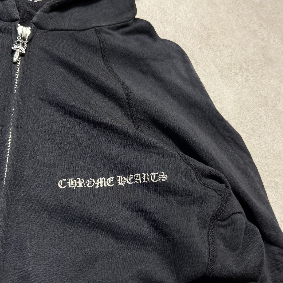 Chrome Hearts Vintage Chrome hearts CH Plus Zip Hoodie Size US S / EU 44-46 / 1 - 4 Thumbnail