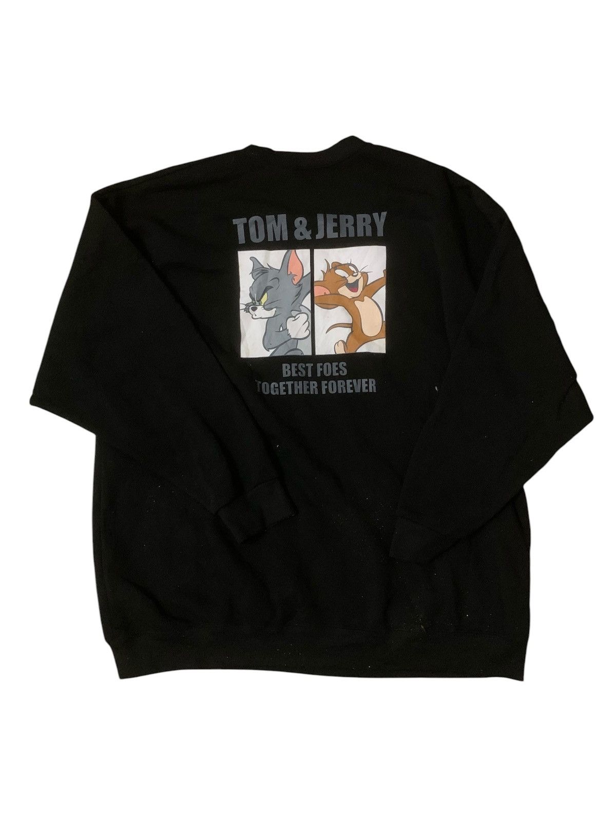 Cartoon Network × Nickelodeon × Vintage Vintage Tom And Jerry Sweatshirt Size US XXL / EU 58 / 5 - 1 Thumbnail