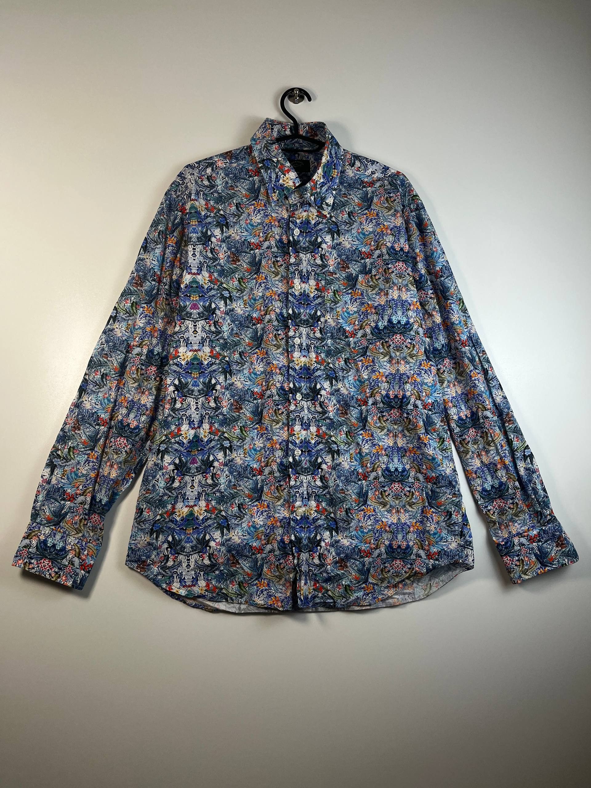 Paul & Shark PAUL & SHARK YACHTING SHIRT LONG SLEEVE FLORAL PRINT SIZE L Size US L / EU 52-54 / 3 - 1 Thumbnail