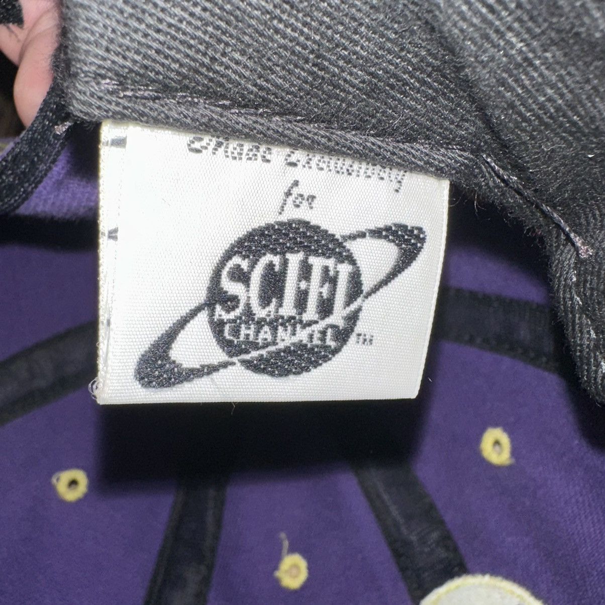 Other RARE Vintage 1990s Sci-Fi Channel Baseball Hat Purple Size ONE SIZE - 11 Thumbnail