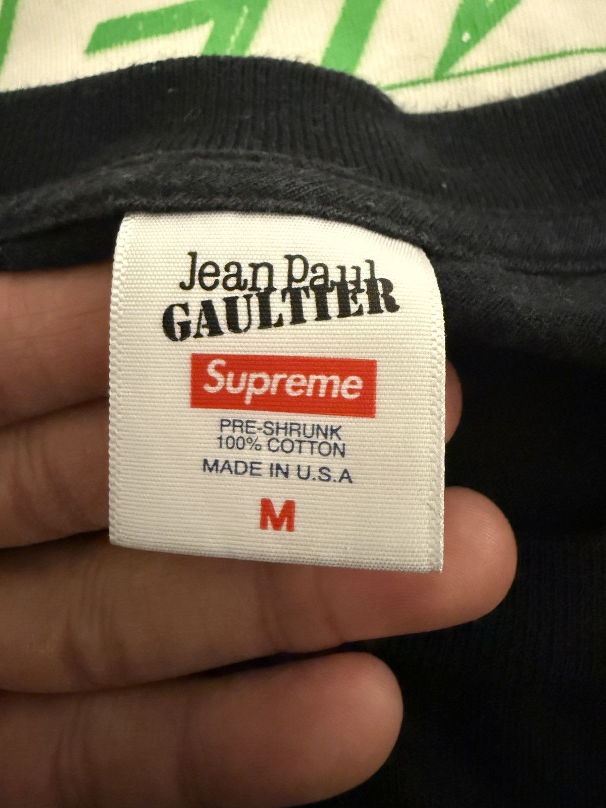 Jean Paul Gaultier × Supreme JEAN PAUL GAULTIER X SUPREME GRAPHIC T SHIRT Size US M / EU 48-50 / 2 - 5 Thumbnail