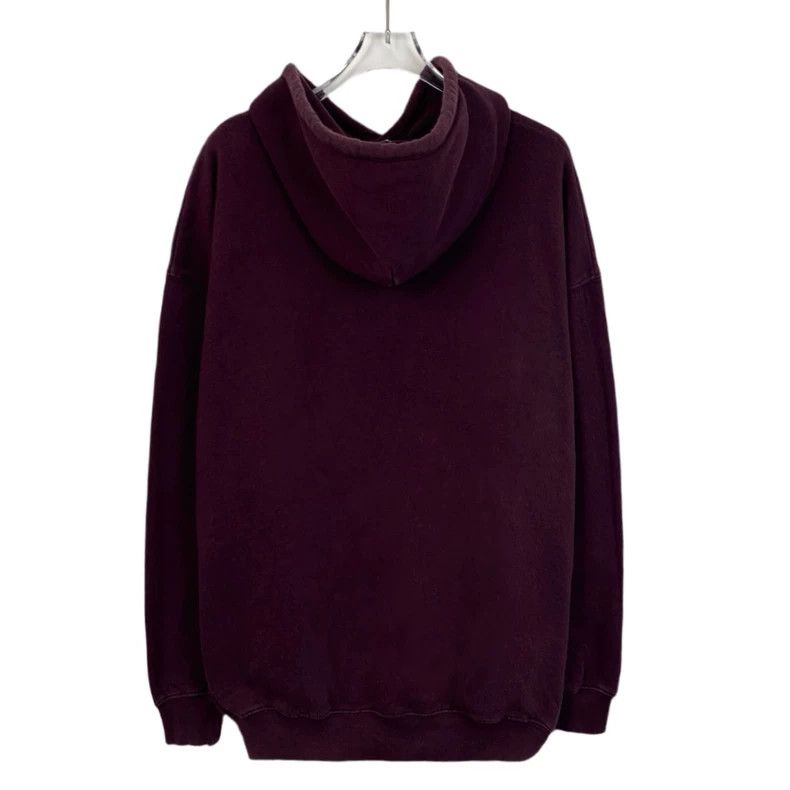 Balenciaga Balenciaga Purple logo monogrammed cotton hooded drawstrin Size US S / EU 44-46 / 1 - 2 Thumbnail