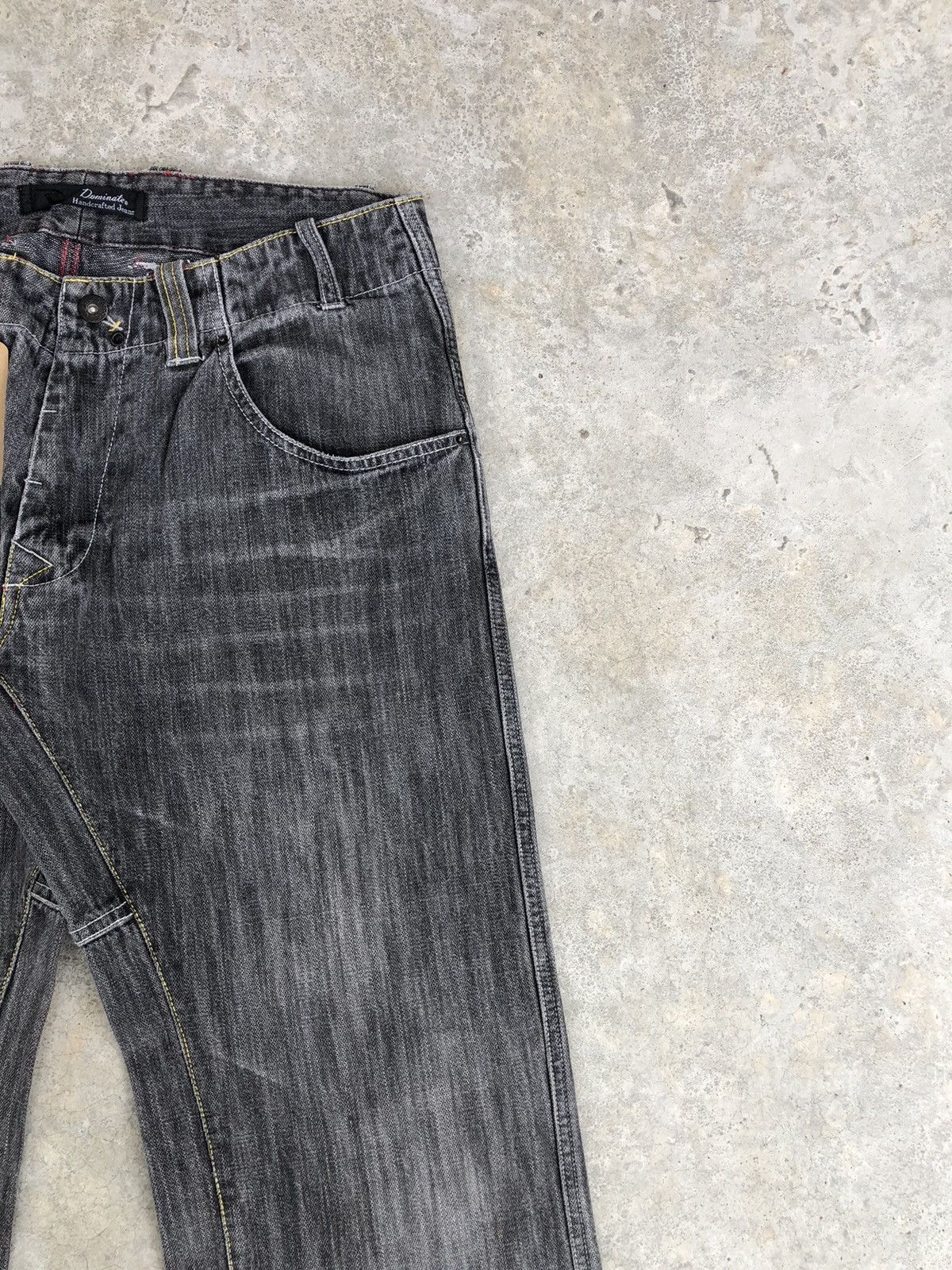 If Six Was Nine Dominate Handcrafted Flared Jeans Distressed Jeans Size US 33 - 5 Thumbnail