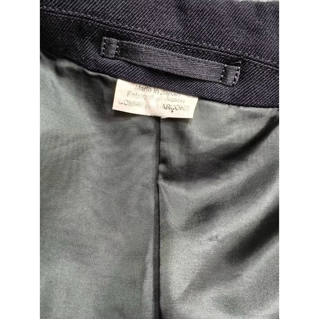 Comme des Garcons Homme Plus Comme des Garçons Homme Plus Long Wool Biker Coat Size US M / EU 48-50 / 2 - 3 Thumbnail