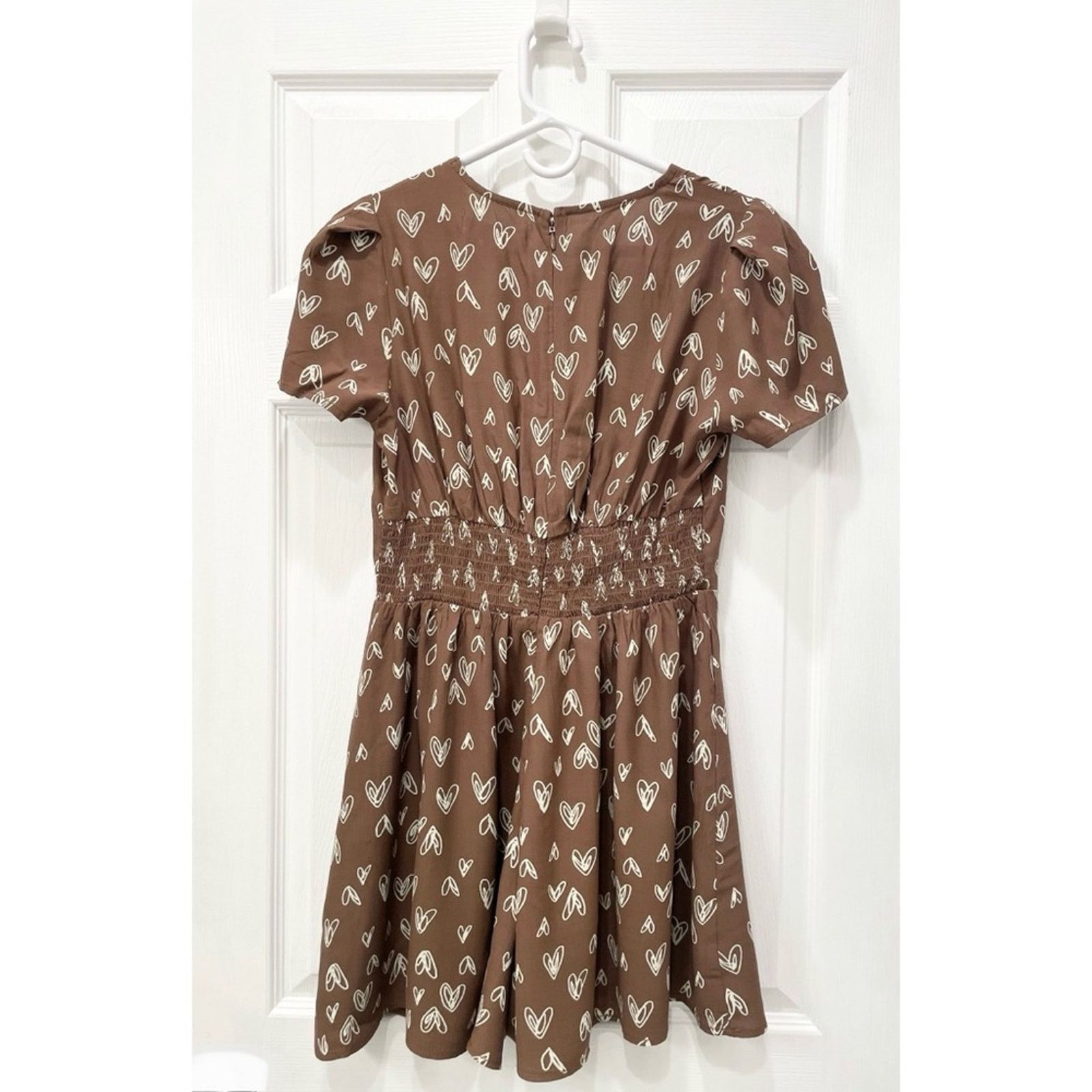 Urban Outfitters Urban Outfitters Juliette Printed Short Sleeve Romper M Size 28" / US 6 / IT 42 - 2 Thumbnail