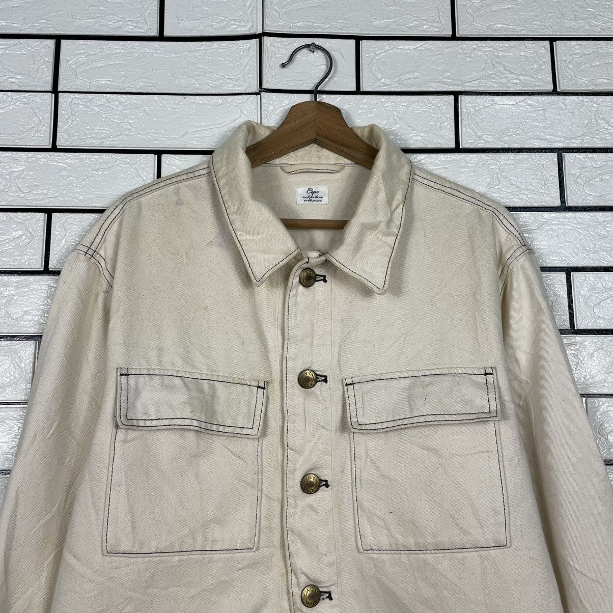 Japanese Brand Japanese Brand Cepo Crop Jacket Size M / US 6-8 / IT 42-44 - 2 Thumbnail