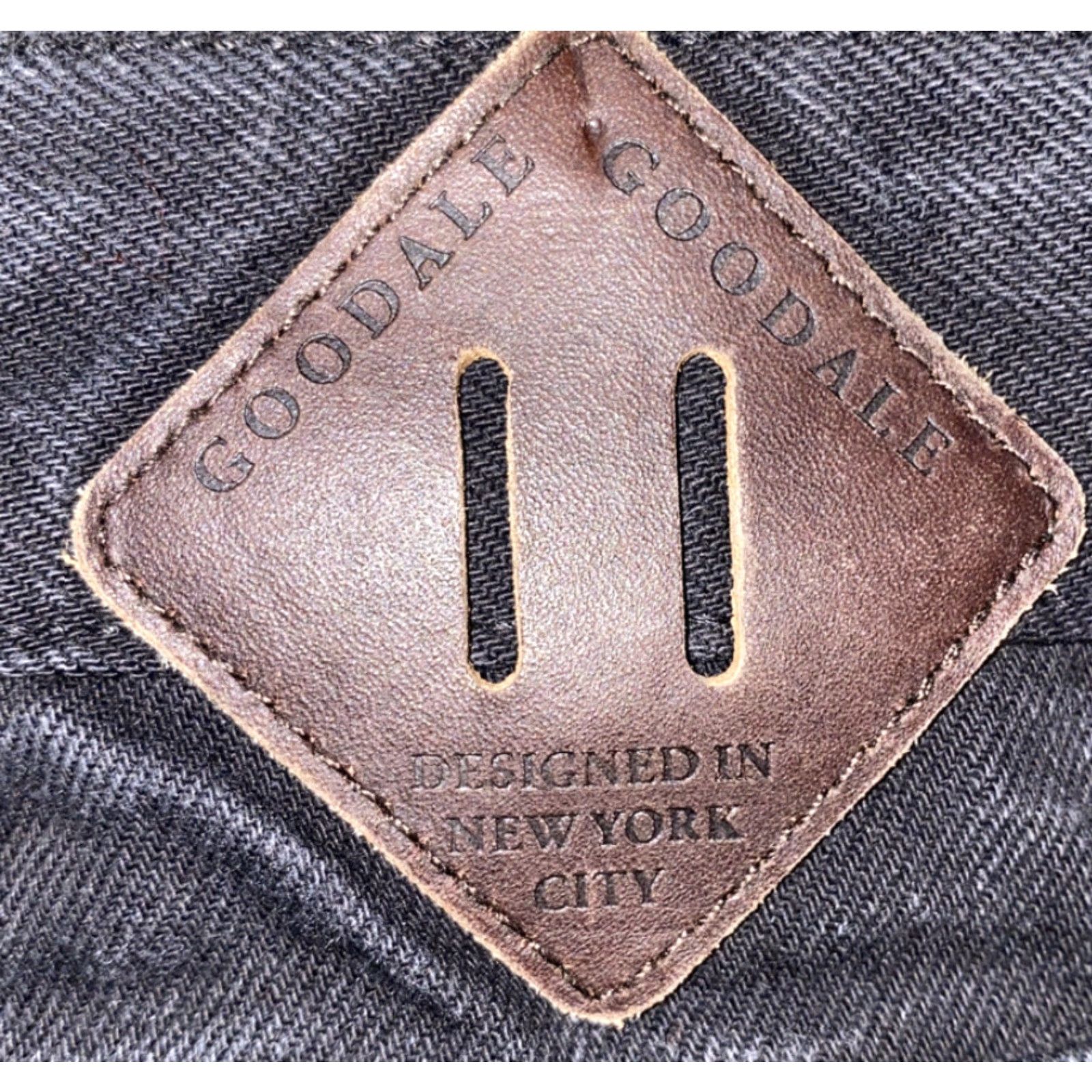 Denime Goodale Mens Black Denim Jeans Regular Fit Size 38x30 Zip Fly Size US 38 / EU 54 - 5 Thumbnail
