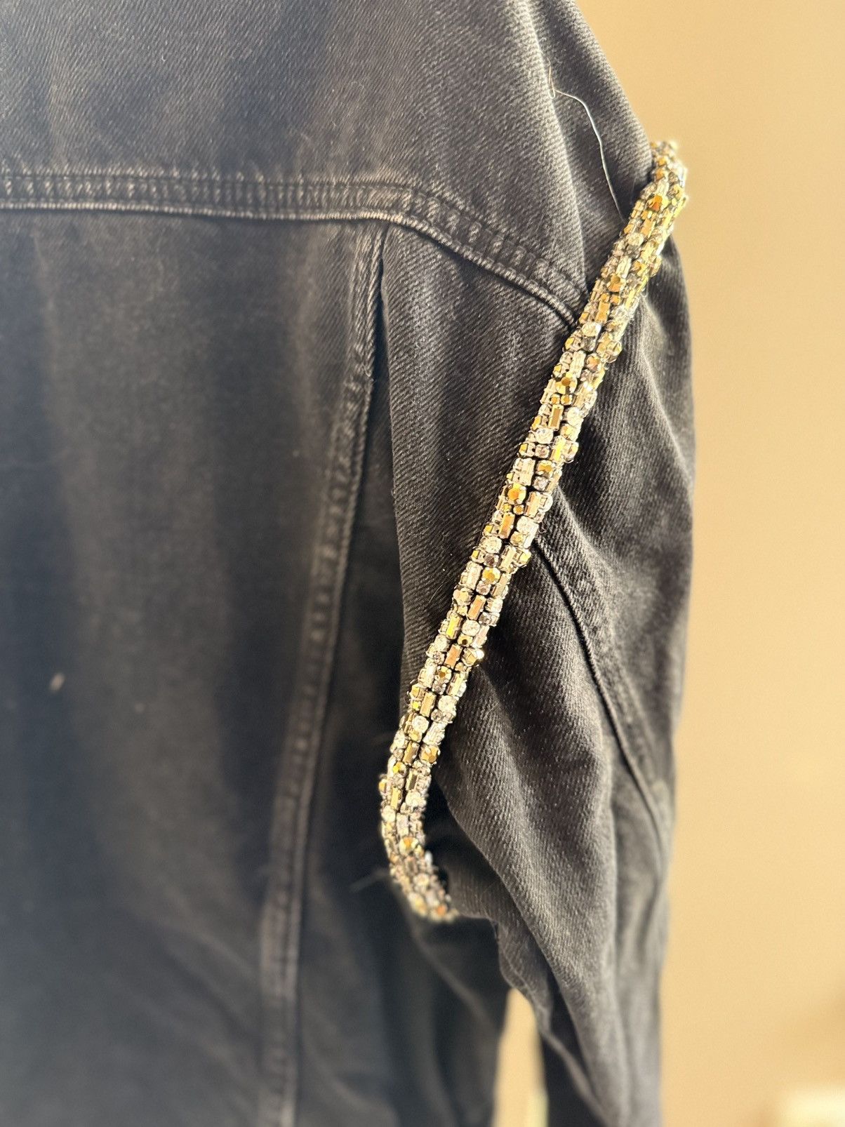 Sandro Sandro rhinestone jeans jacket Size S / US 4 / IT 40 - 5 Thumbnail