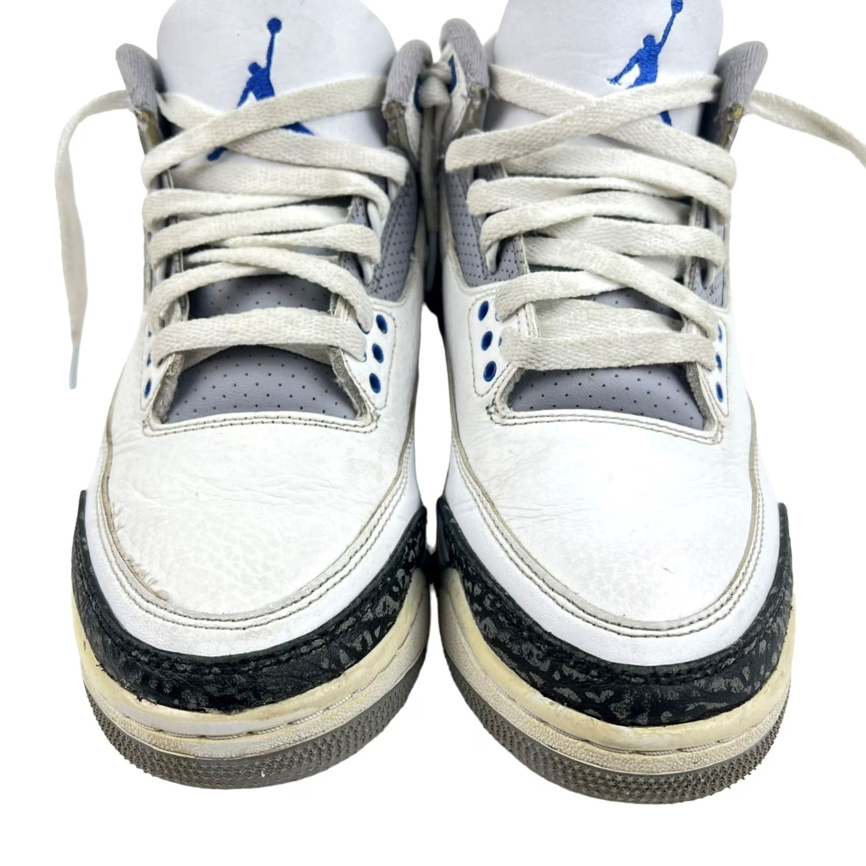 Jordan Brand Nike Air Jordan 3 Retro Mid Racer Blue/Elephant Skin CT8532-145 Mens US Size 8 Size US 8 / EU 41 - 6 Thumbnail