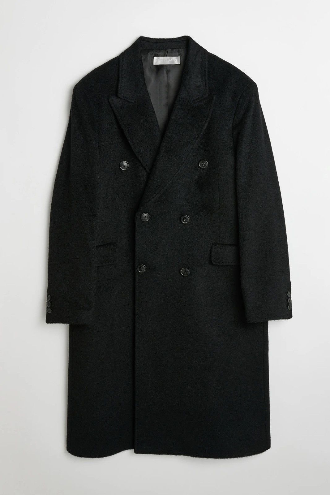 Our Legacy Men's Dolphin Coat - Black Recycled Poly - 46/S