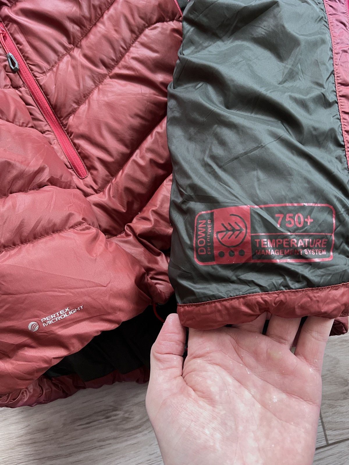 Mammut Mammut broad peak in hooded men’s down jacket outdoor hiking Size US XXL / EU 58 / 5 - 8 Thumbnail