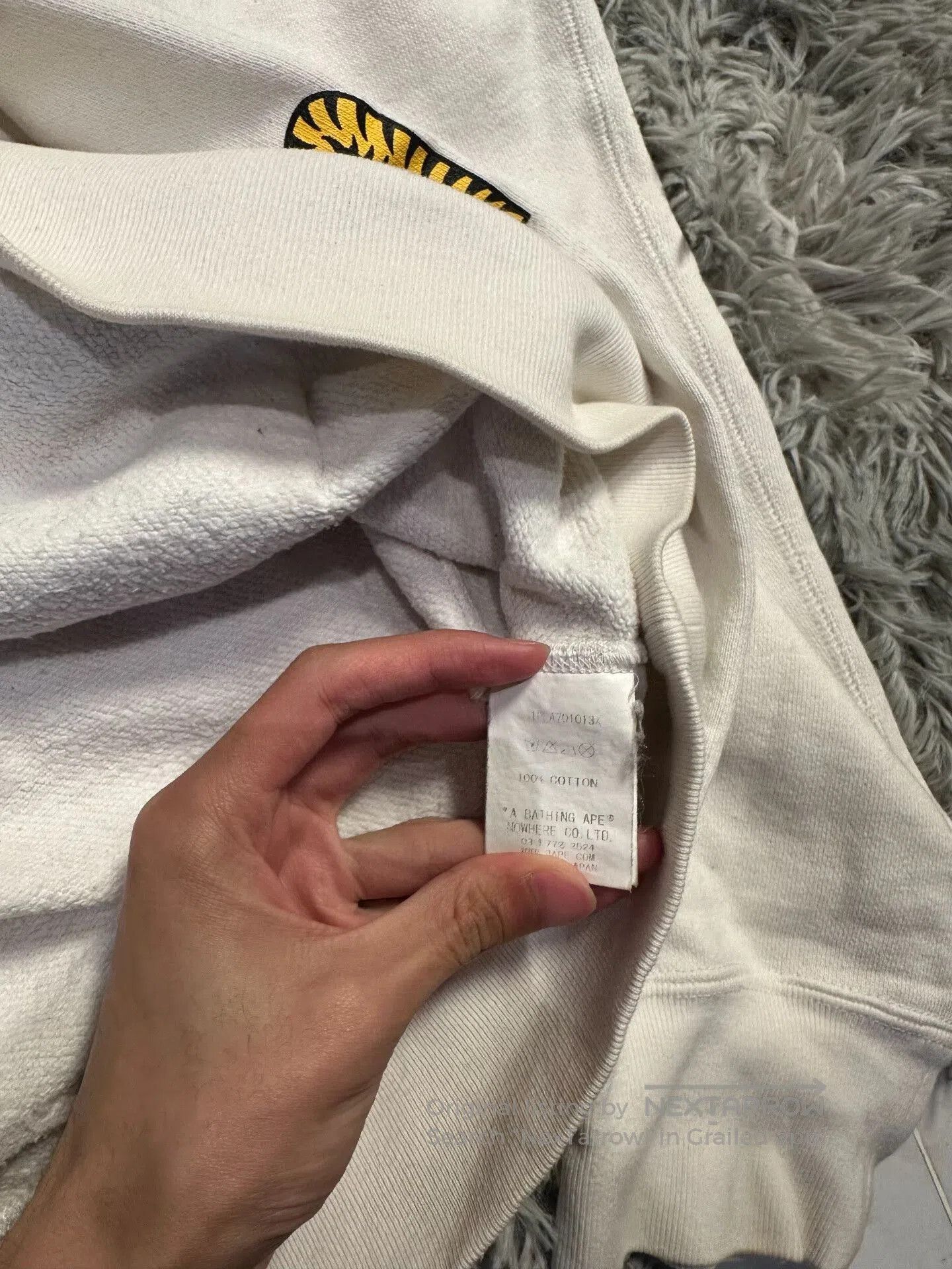 Bape Bape White Shark Hoodie. Size US L / EU 52-54 / 3 - 5 Thumbnail