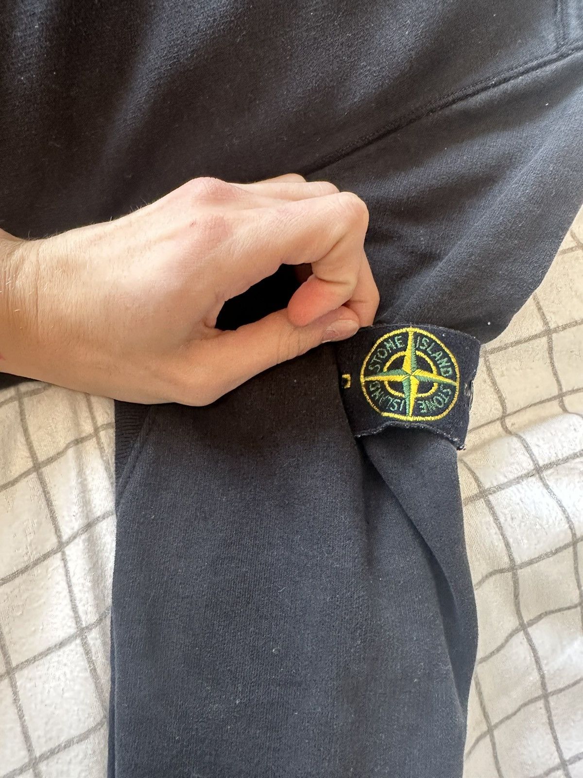 STONE ISLAND CREWNECK BLACK
