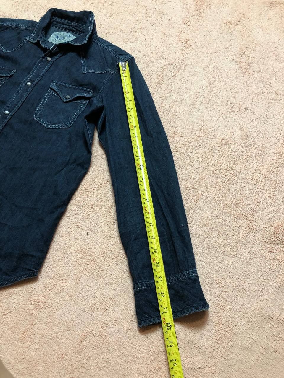 Diesel Vintage denim Shirt Y2K Diesel size S streetwear Size US S / EU 44-46 / 1 - 11 Thumbnail