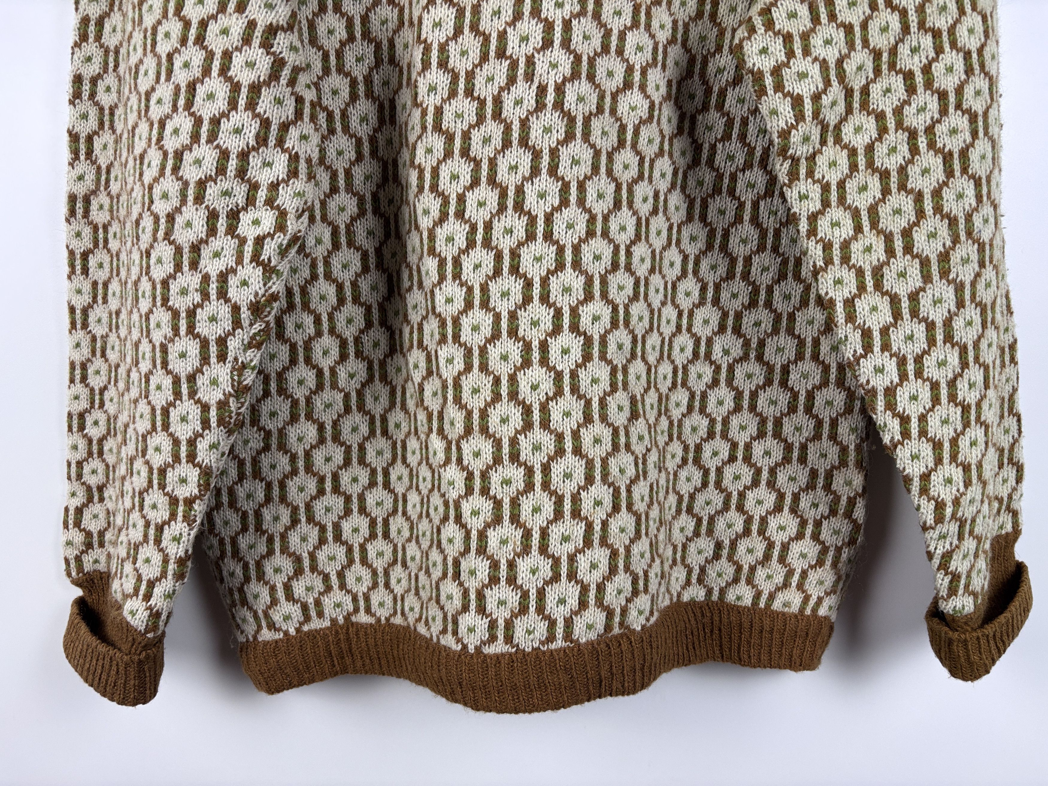 Vintage Vintage Fana Knit Wool Fisherman Sweater Norway Pullover 50 Size US M / EU 48-50 / 2 - 9 Thumbnail