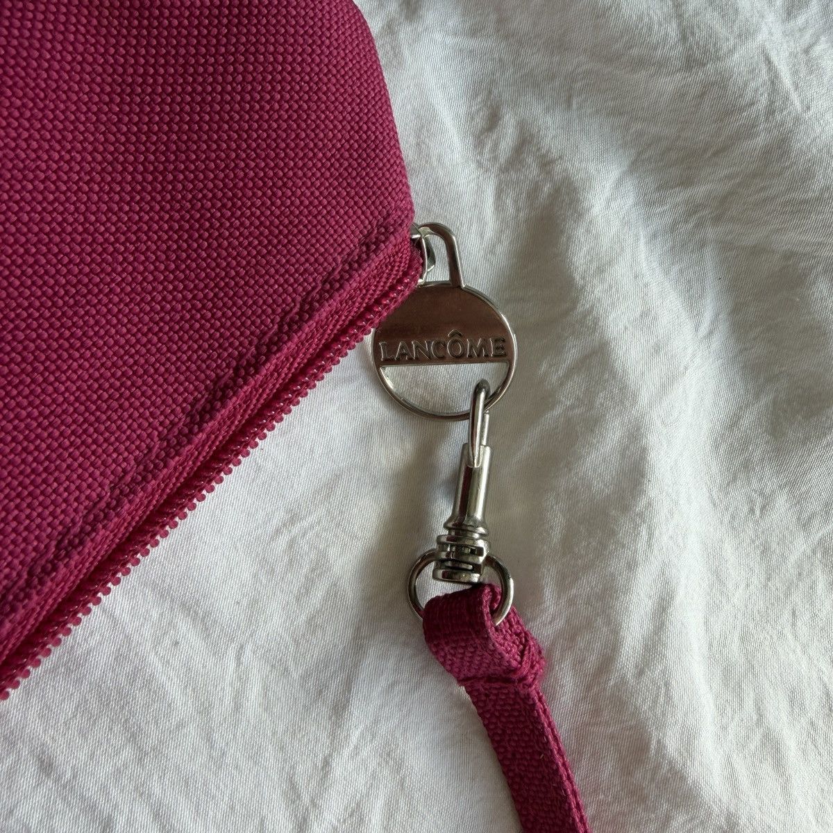 Other Y2K Lancôme pink striped pouchette Size ONE SIZE - 6 Thumbnail