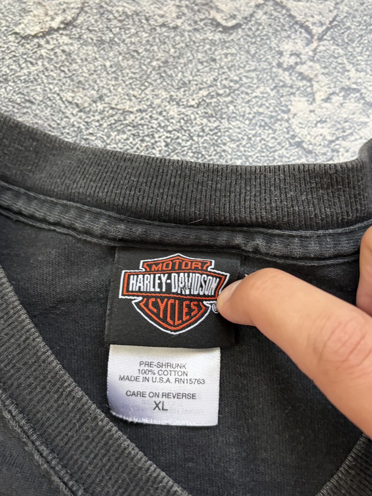 Harley Davidson Vtg 1999 Harley Davidson Dudley Perkins SF T-Shirt USA XL Size US XL / EU 56 / 4 - 4 Thumbnail
