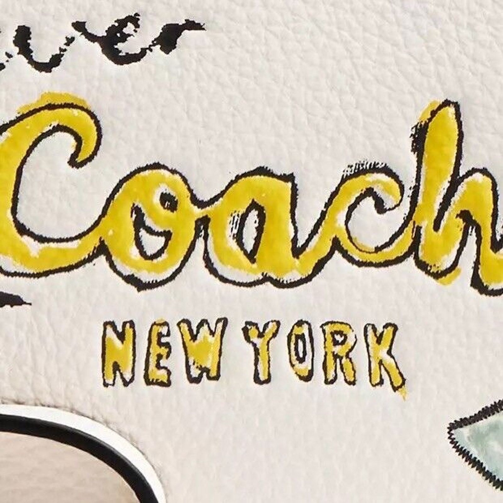 Coach NWT Coach Pebbled Leather Corner Zip Wristlet Sketch CAQ54 Size ONE SIZE - 7 Thumbnail