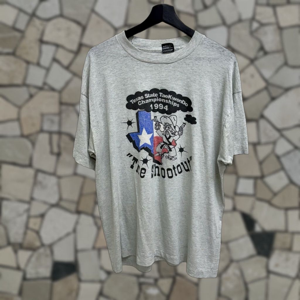 Champion VINTAGE 90s 1994 Texas State Taekwondo Championship T-shirt XL Size US XL / EU 56 / 4 - 1 Thumbnail