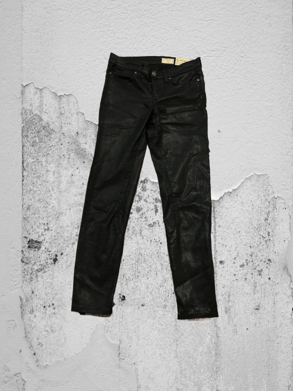 Allsaints jeans pants Y2K Allsaints vintage LOW RISE CROPPED SKINNY Size 25" / US 0 / IT 36 - 1 Thumbnail