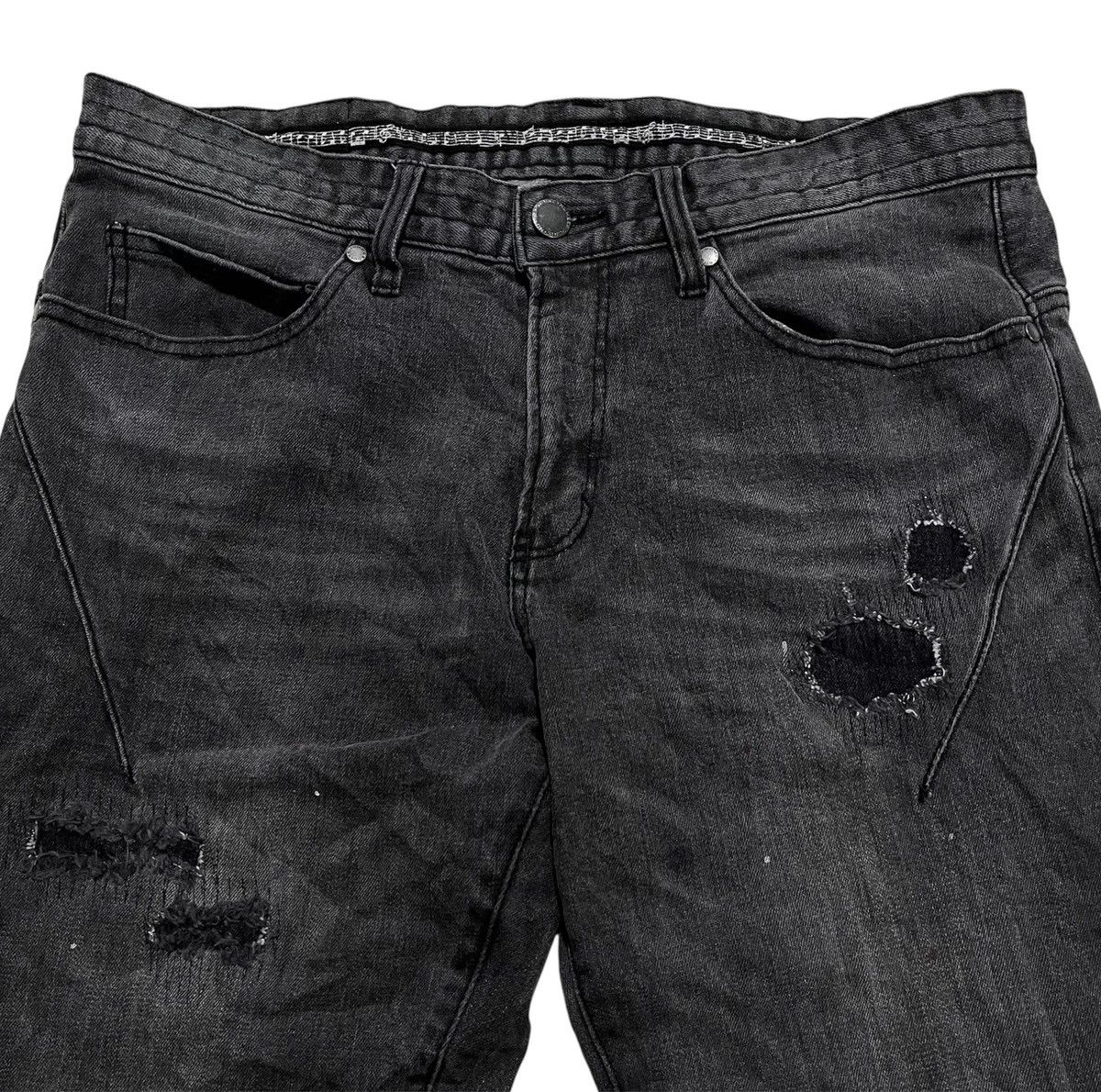 Number (N)ine Vintage Number (Nine) distressed black wash Size US 35 - 5 Thumbnail