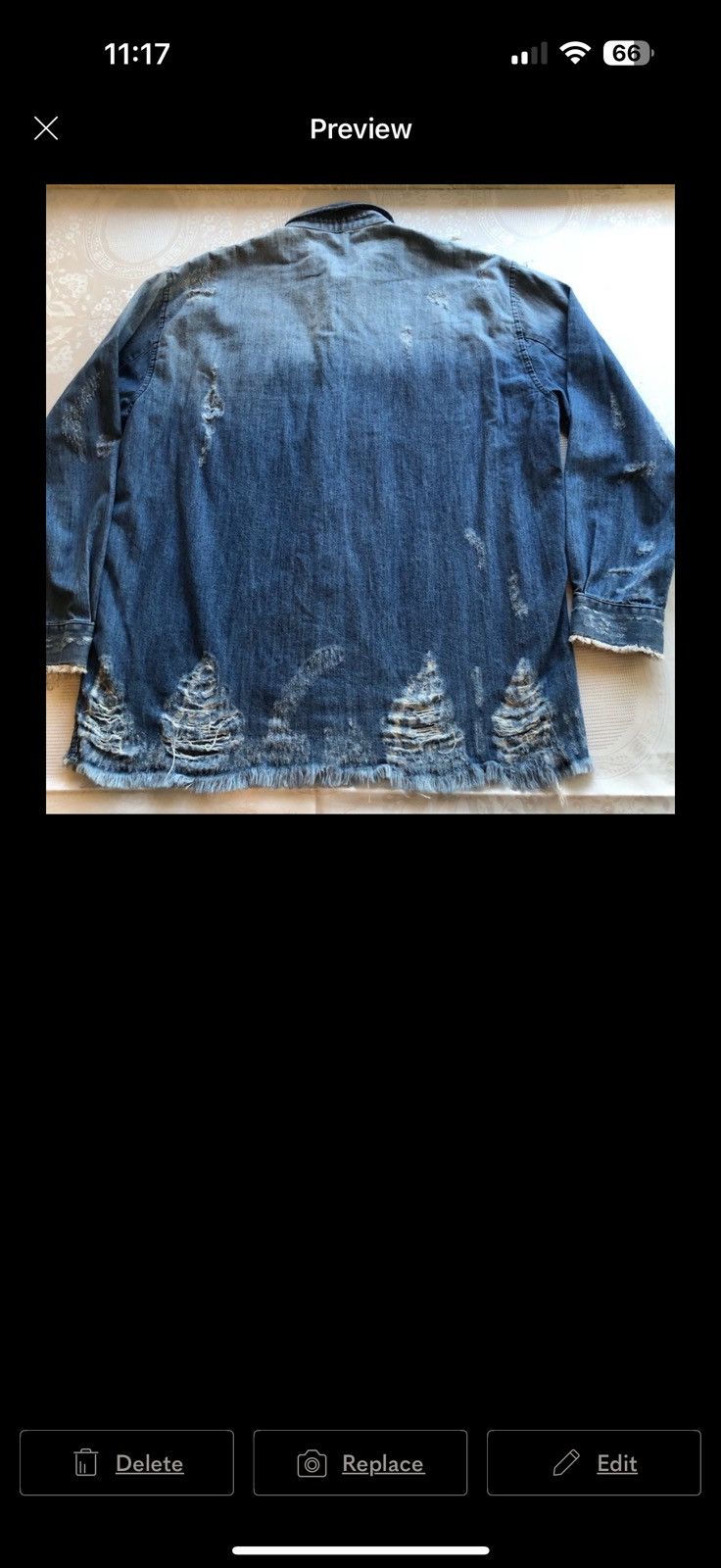 Iro IRO Experience Denim Button-Down Shirt Men’s Size 34 (US- S) Size US S / EU 44-46 / 1 - 2 Thumbnail