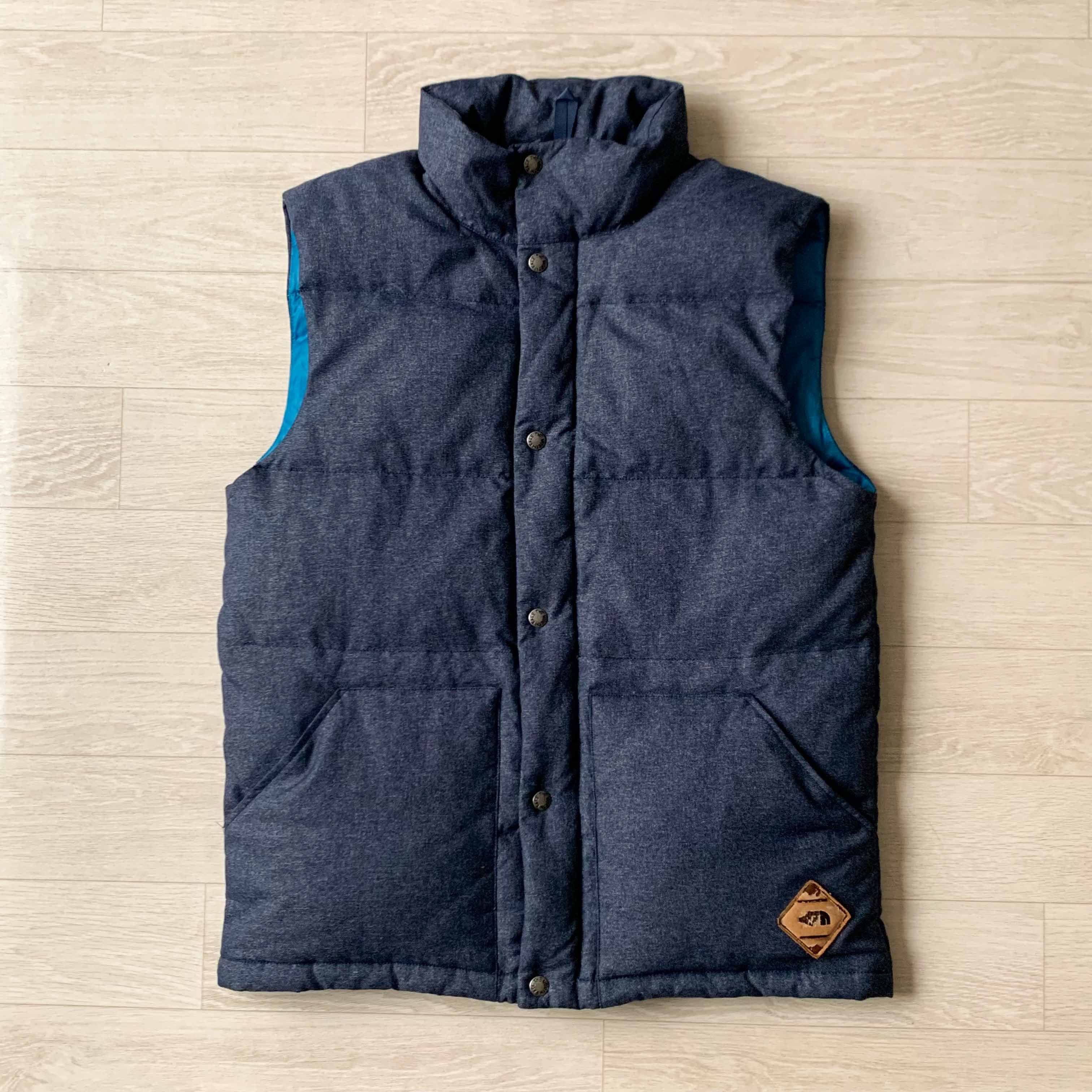 The North Face The North Face Indigo Blue Puffer Vest Jacket Size US S / EU 44-46 / 1 - 2 Thumbnail