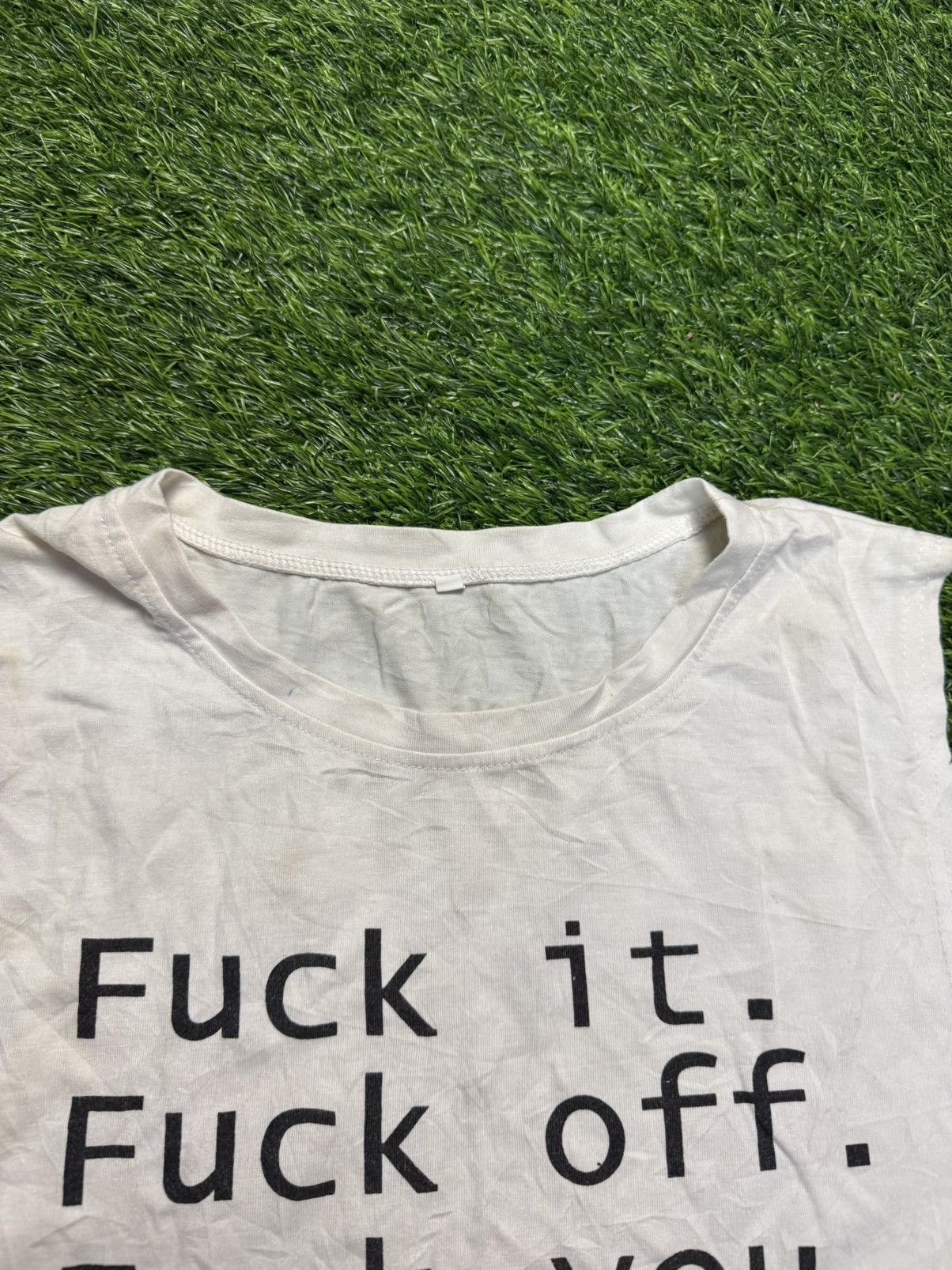If Six Was Nine assorted tahirt - f**k sleevless Size US S / EU 44-46 / 1 - 3 Thumbnail